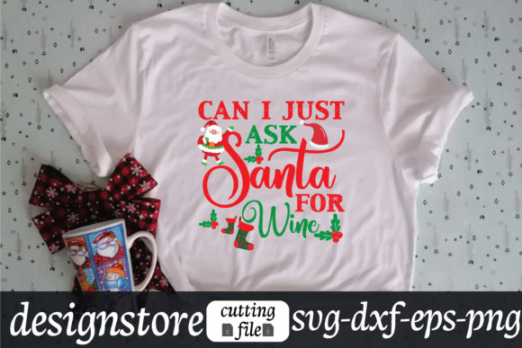 Review: Can I Just Ask Santa for Wine SVG