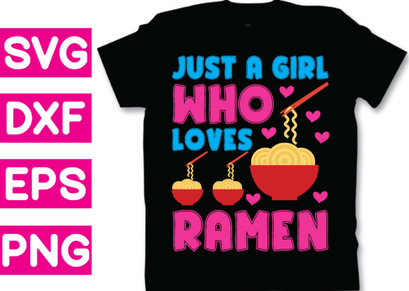 Review: Just a Girl Who Loves Ramen Embroidery Design