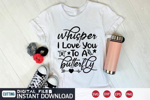 Review: Whisper I Love You to a Butterfly SVG for Embroidery