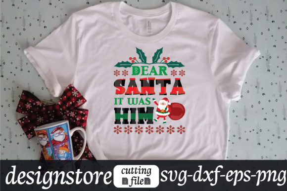 Reviewing Dear Santa It Was Him Svg for Holiday Stitching