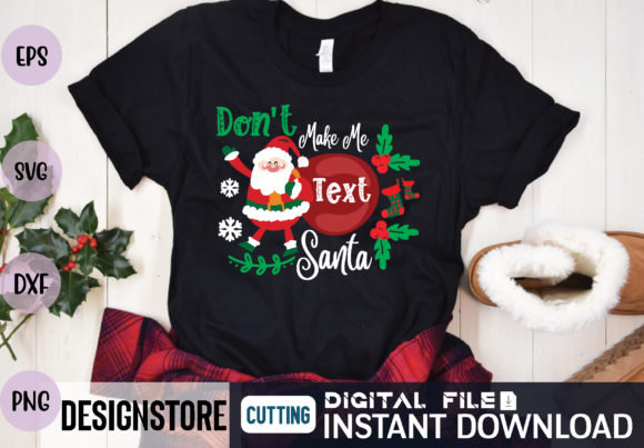 Reviewing Don t Make Me Text Santa Svg for Holiday Stitching