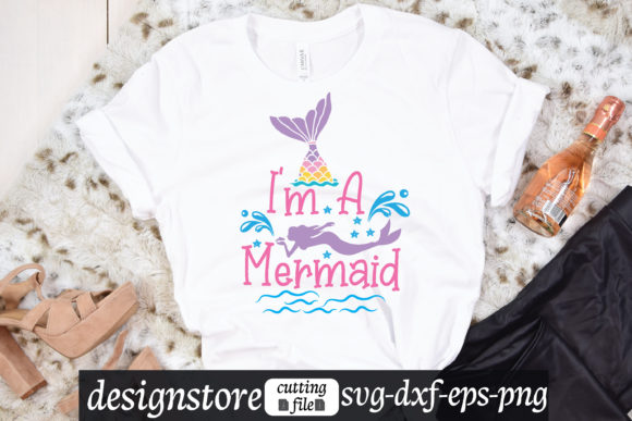 Reviewing the I'm a Mermaid SVG for Embroidery Projects