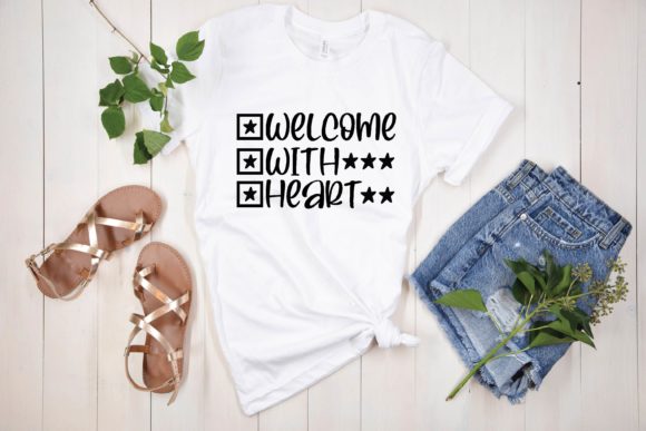Reviewing Welcome with Heart Svg for Embroidery